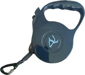Retractable Dog Leash Locking Training Small to Medium Dogs up to 26 lbs (16ft. max. Length), Black