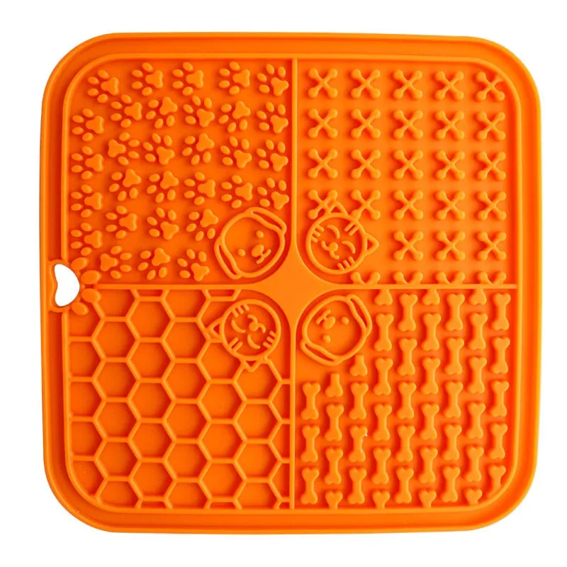 Slow Feeding Silicone Lick Mat