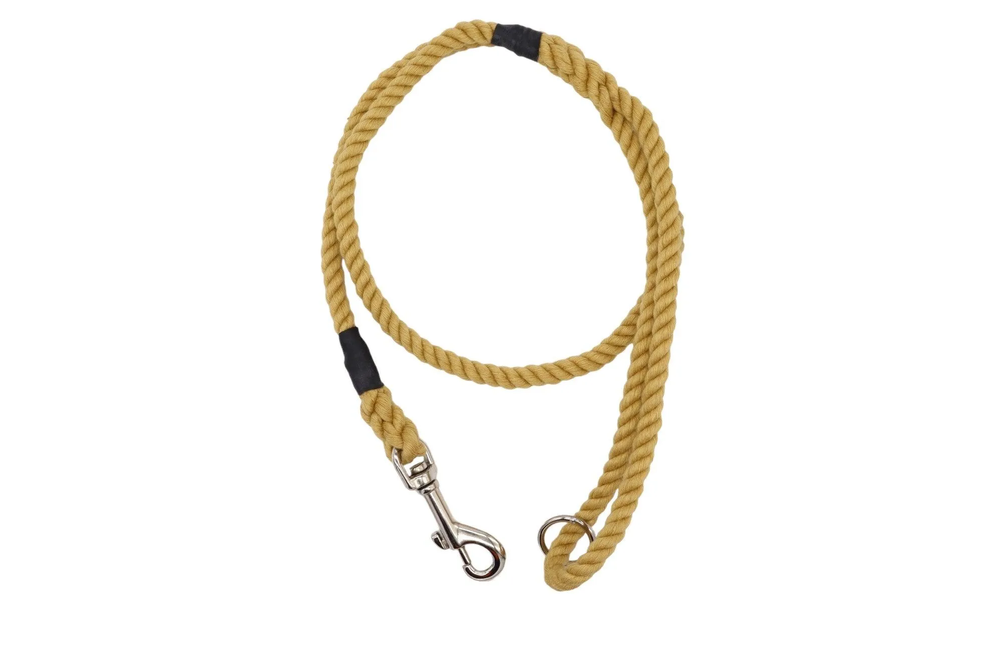 Soft Rope Dog Lead - Hand Spliced with Trigger Hook - Handmade in England
