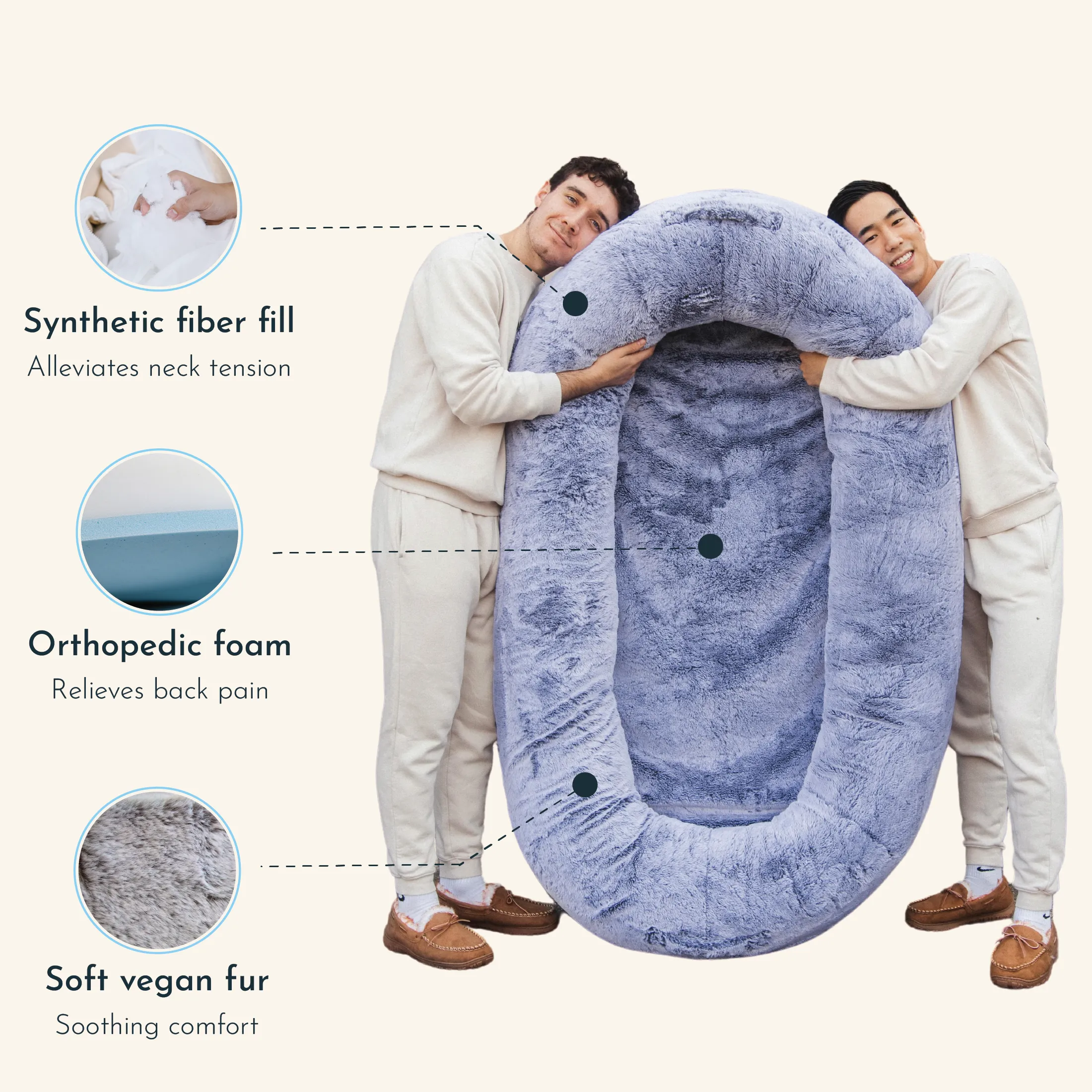 The Plufl Human Dog Bed (Replo LP)