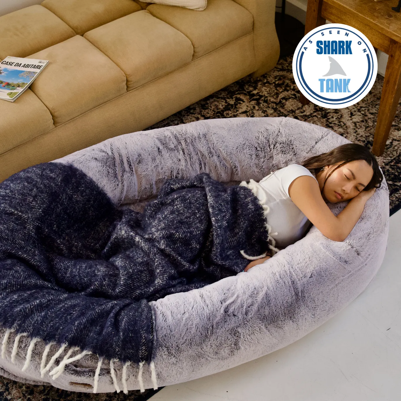 The Plufl Human Dog Bed (Replo LP)