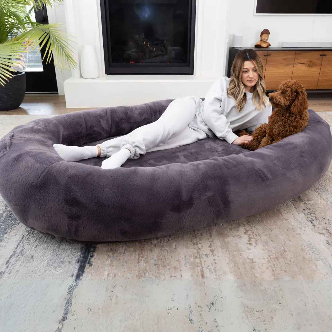 The Plufl Human Dog Bed