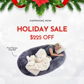 The Plufl Human Dog Bed