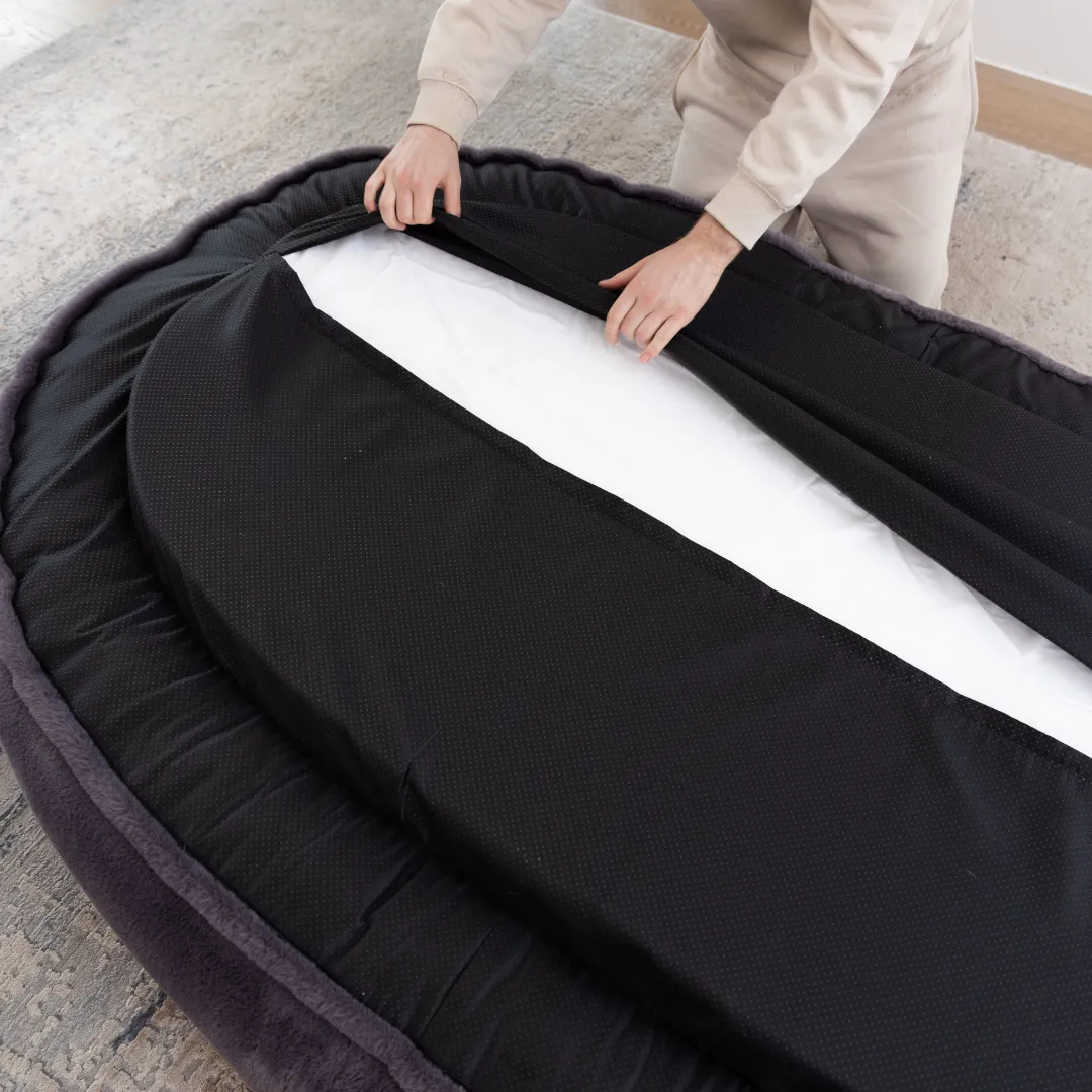 The Plufl Human Dog Bed