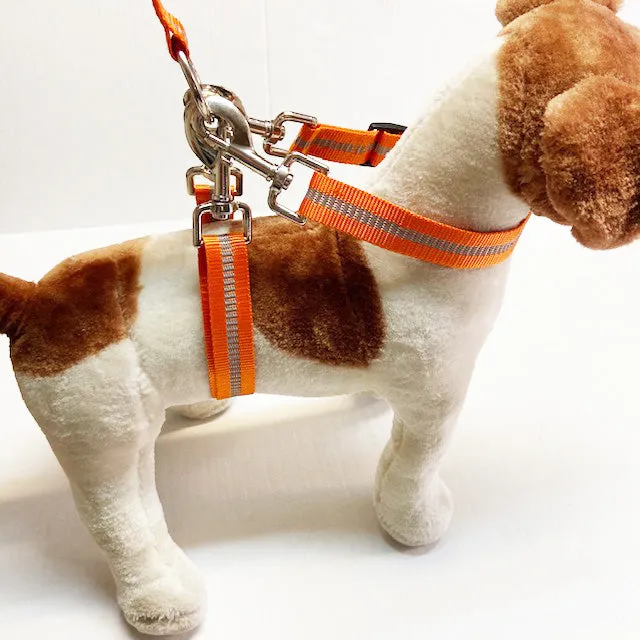 UK9 Reflective Leash Combos with Harness or Coupler