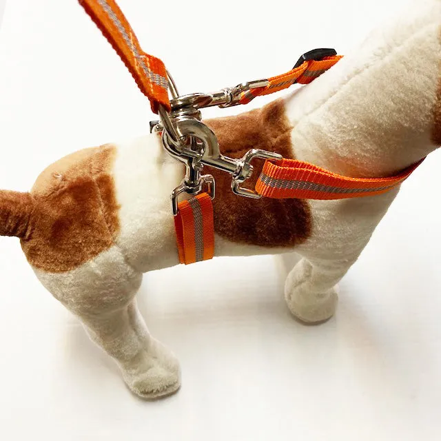 UK9 Reflective Leash Combos with Harness or Coupler