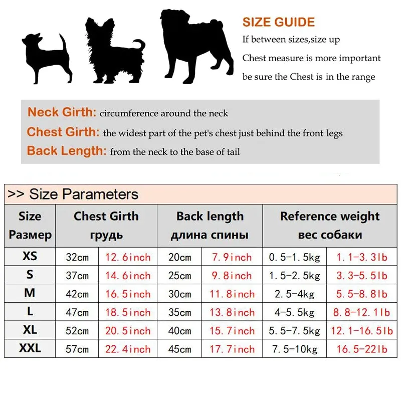 Winter Dog Clothes for Small Dogs | Pet Stripe Cotton Sweatshirt | Warm Puppy Hoodie with D-Ring | Cold Weather Coat | Cat Clothing