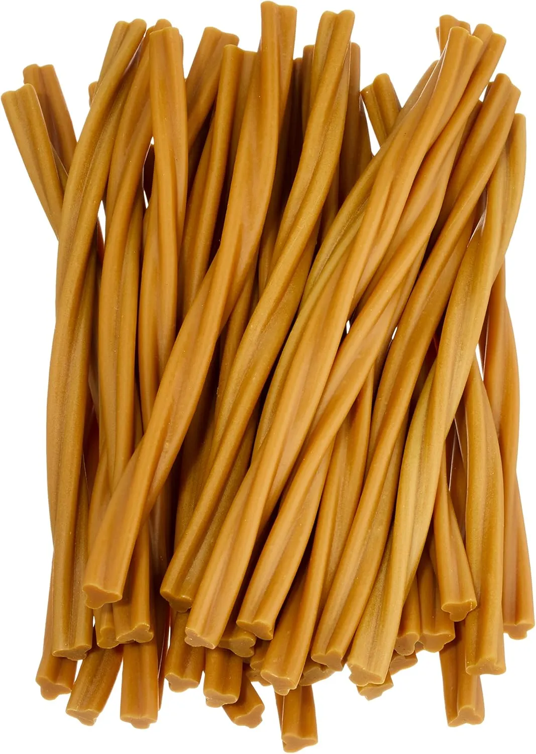 Wonder Bound Peanut Butter Flavor Dog Twist Sticks - 55 Count - Rawhide-Free Dog Treats, Dental Health Chews for Plaque & Tartar Control, Easy to Digest, Long-Lasting